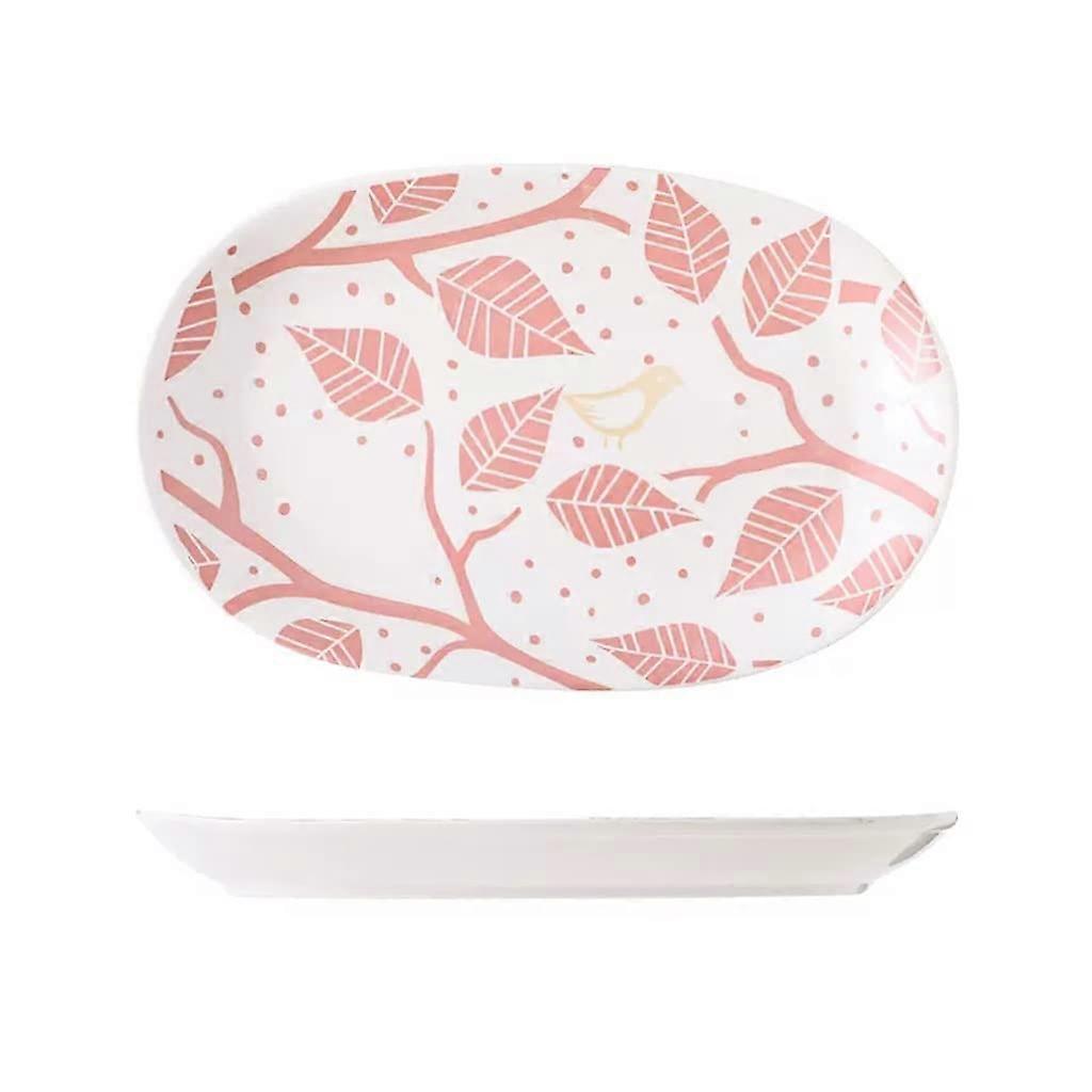 Ceramic Soup Bowl Set, Japanese Style Deep Plate for Vegetables and Salad, Two-Piece Personalization (Colors: C, K)