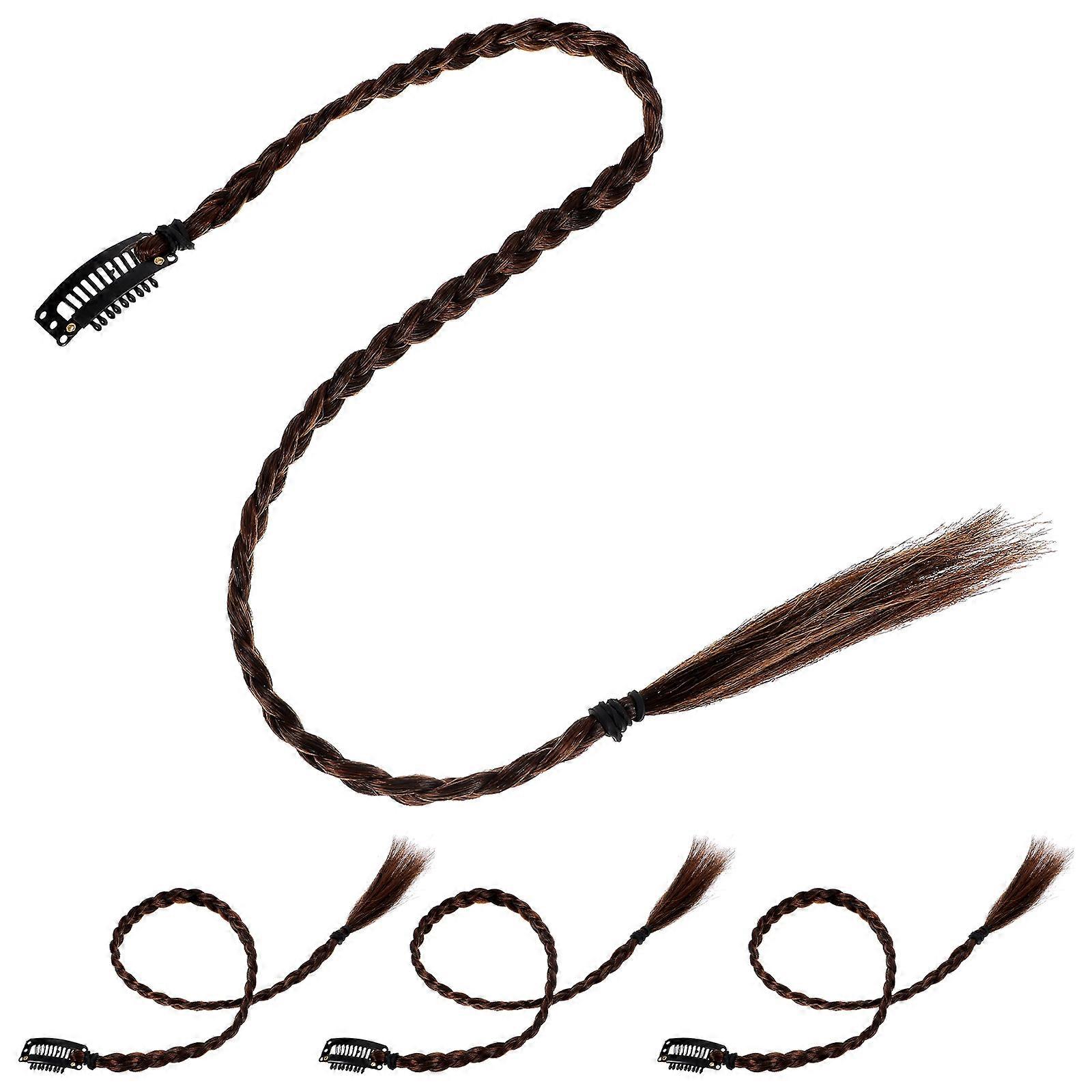 Braid Extensions Women, Stylish Ponytail Hair Extension, Easy Application