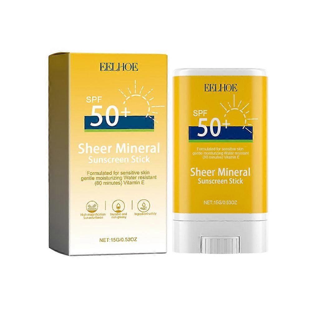 Yellow (A)$ Skin beauty moisturizing protection stick UV isolation outdoor protection skin whitening refreshing non-greasy