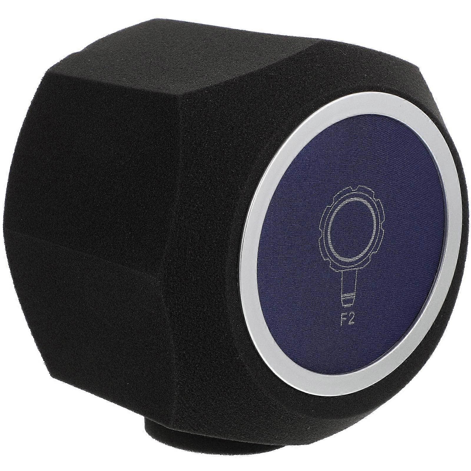 Professional Acoustic Microphone Sponge Cover – Noise Absorbing Mic Protector for Studio Recording, Broadcasting, and Live Performance with Wind