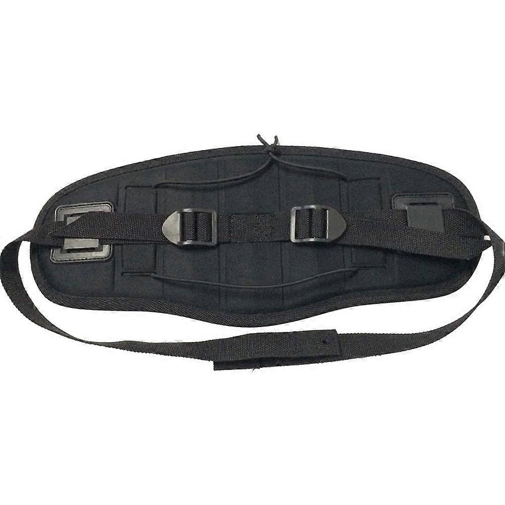 Adjustable Non Slip Kayak Seat Back Pad Thickened Kayaking Cushion With Ergonomic Support For Adults And Comfortable Black Backrest For Fishing