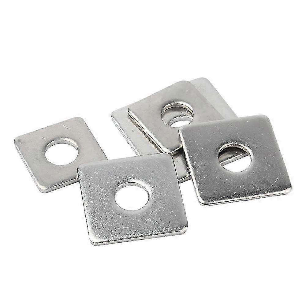 M3 M4 M5 M6 M8 M10 M12 M14 M16 M18 M20 Square Plate Washers A2 304 Stainless Steel Square Washers (Color : M12x25x2mm 20pcs) 2025