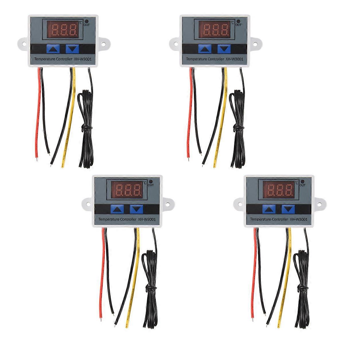 4Pc XH-W3001 Digital Temperature Controller Module Thermostat Switch