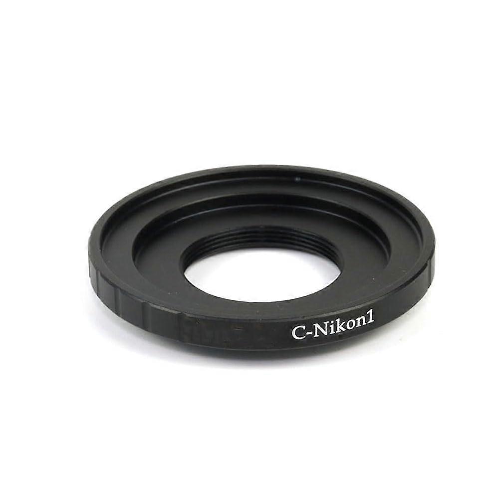 Lens Adapter Ring For C-Mount Lenses To Nikon 1 Cameras V1 V2 V3 S1 S2 J1 J2 J3 J4 AW Metal Manual Focus