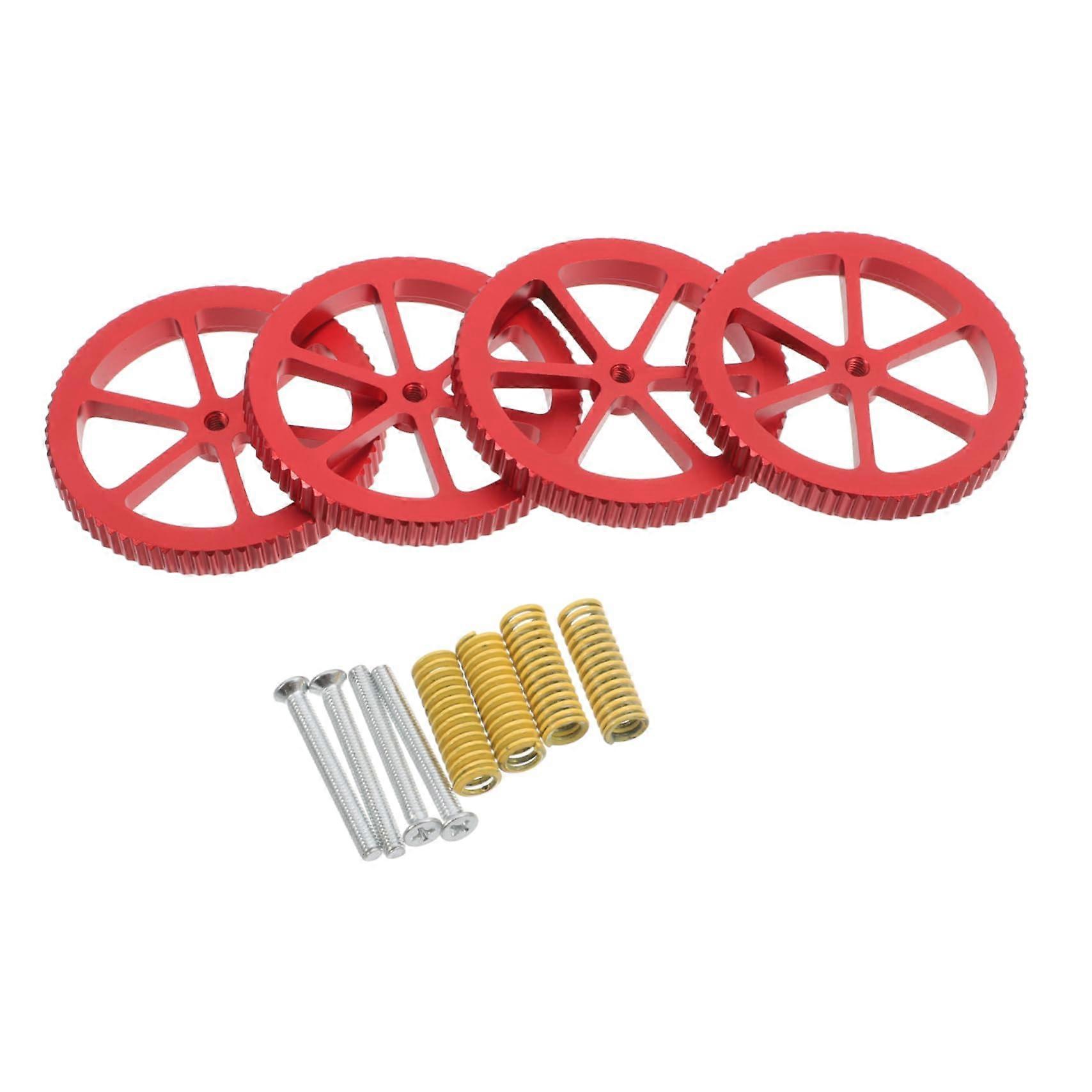 1 Set Printer Parts Nuts Printer Replacement Parts 3D Printing Accessory Leveling Springs