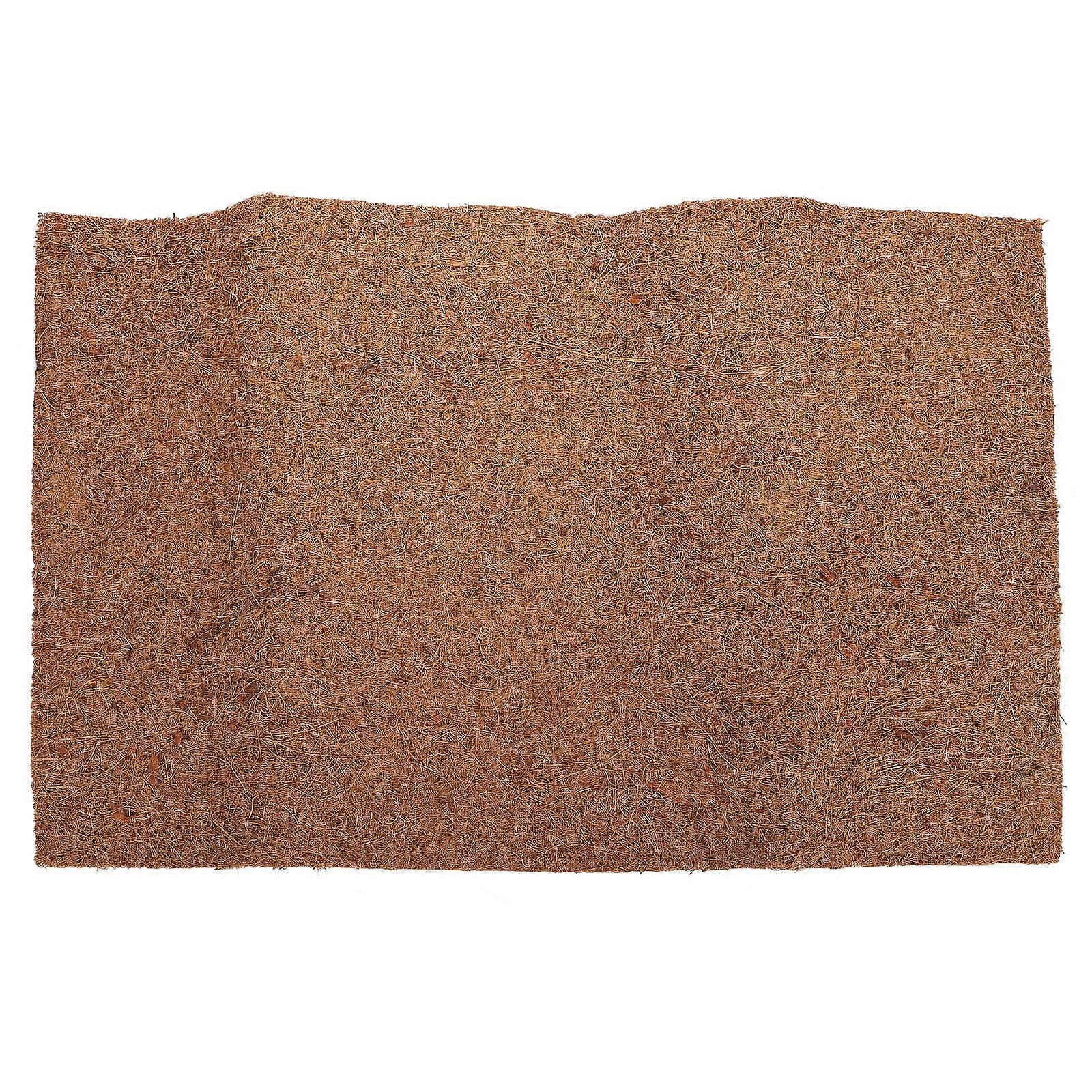 Liner Planter Coconut Mat Reptile Pet Breathable Bedding Liner 60x40cm Brown Protect Reptile Limbs 1Set