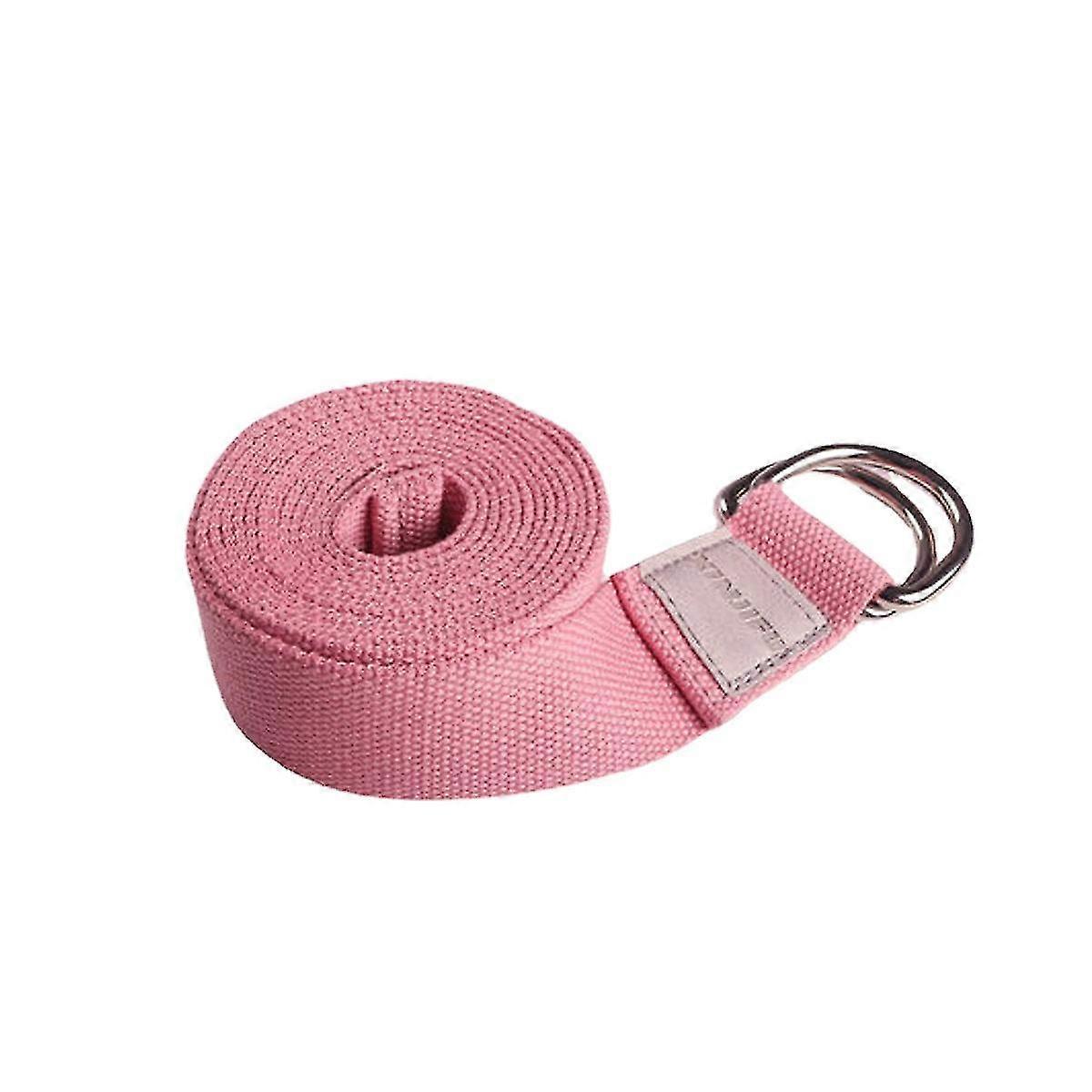 Yoga Stretch Strap With D-ring - Non-elastic Fitness Tool Designed For Arm, Leg, And Waist Workout
