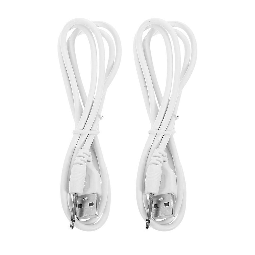 Charging Cable Replacement For Electronic Devices Fast Charging White 12.50X3.50X2.00CM 2Pcs