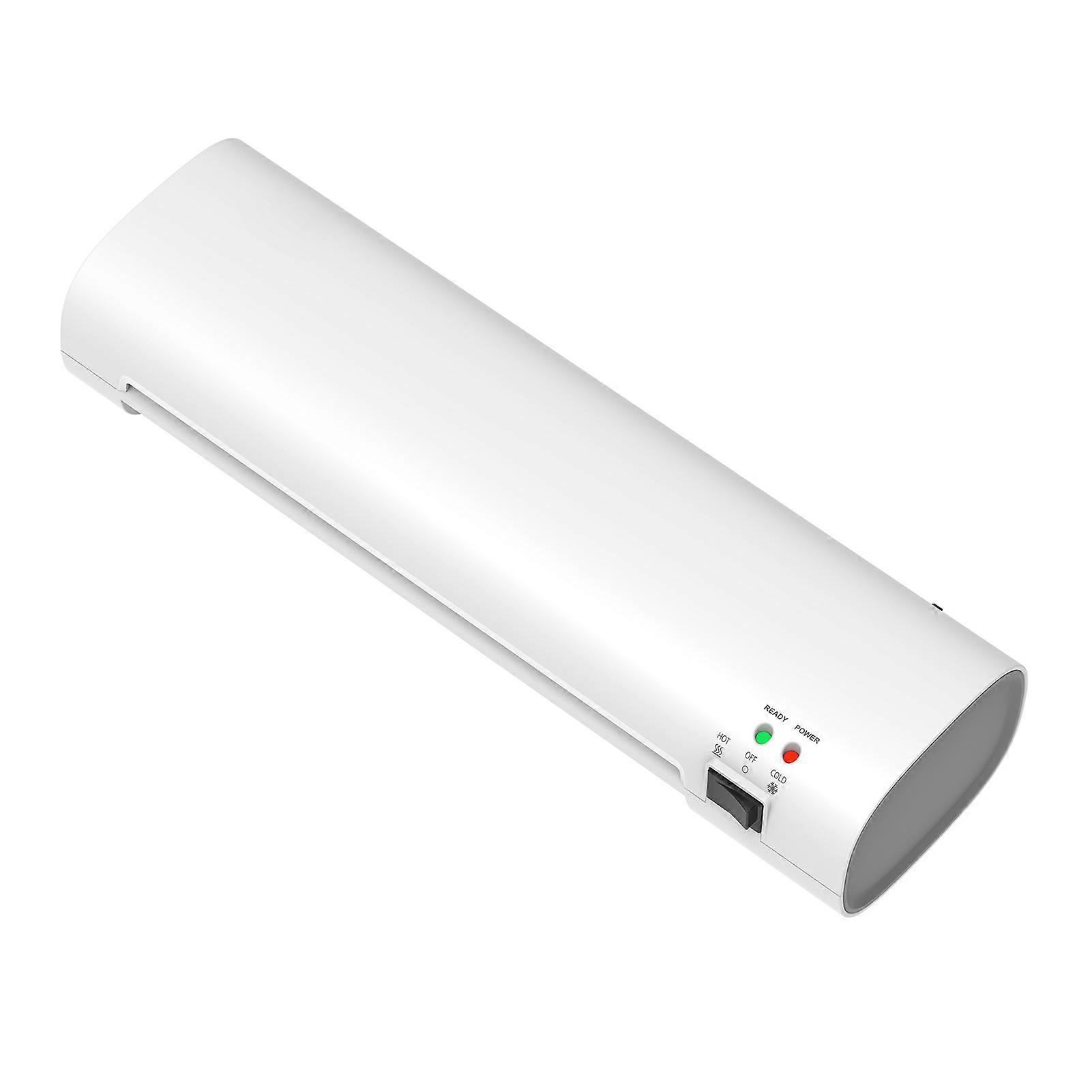 A4 Laminating Machine 9 Inches Thermal Laminator Machine Desktop Hot and Cold Lamination 2 Roller System 230mm Entry Width Quick Warm-up Suitable for