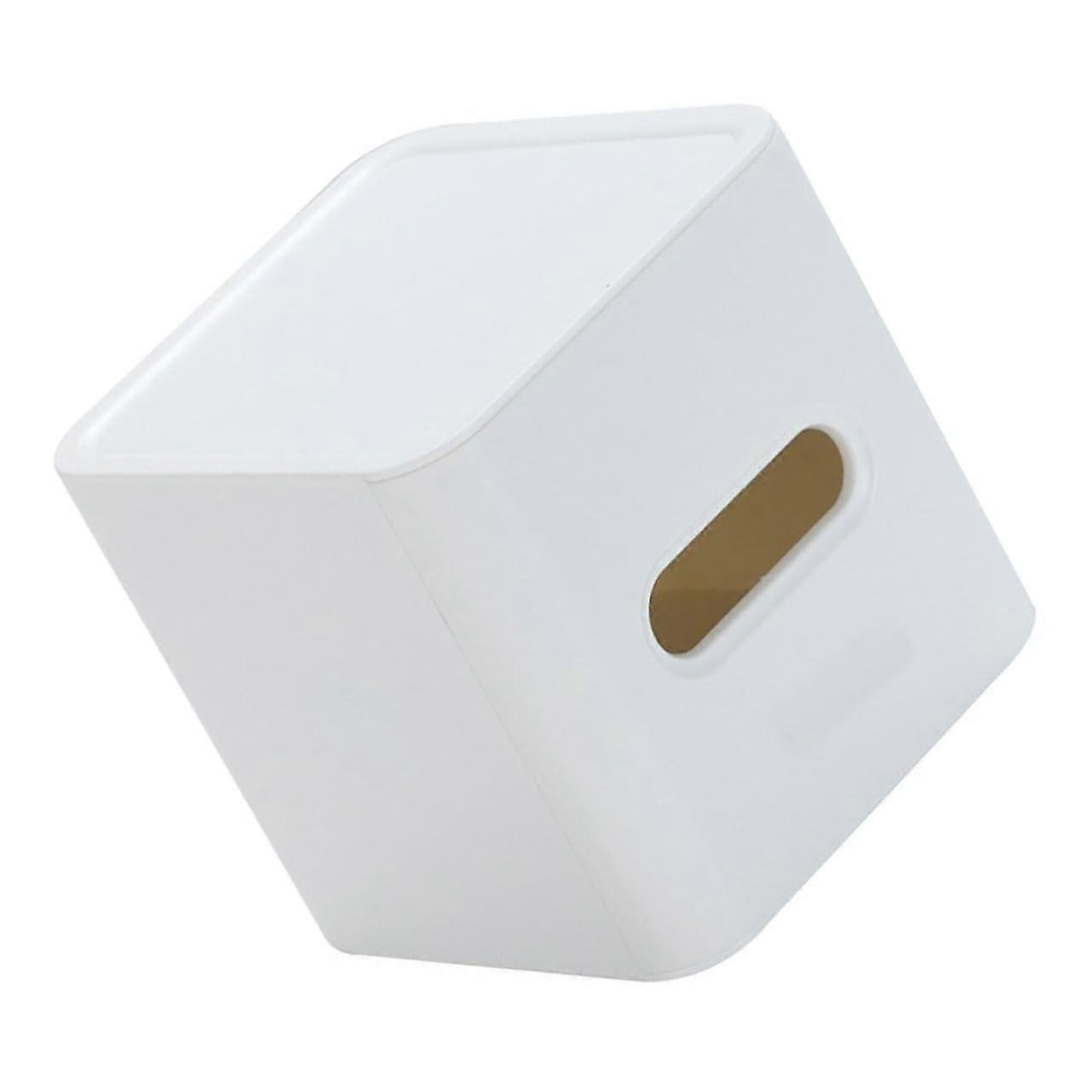 BoxRolle, tissue box, storage shelf, paper towels, toilet paper case, napkin box, container, birthday decorations, square, tissue holder, white