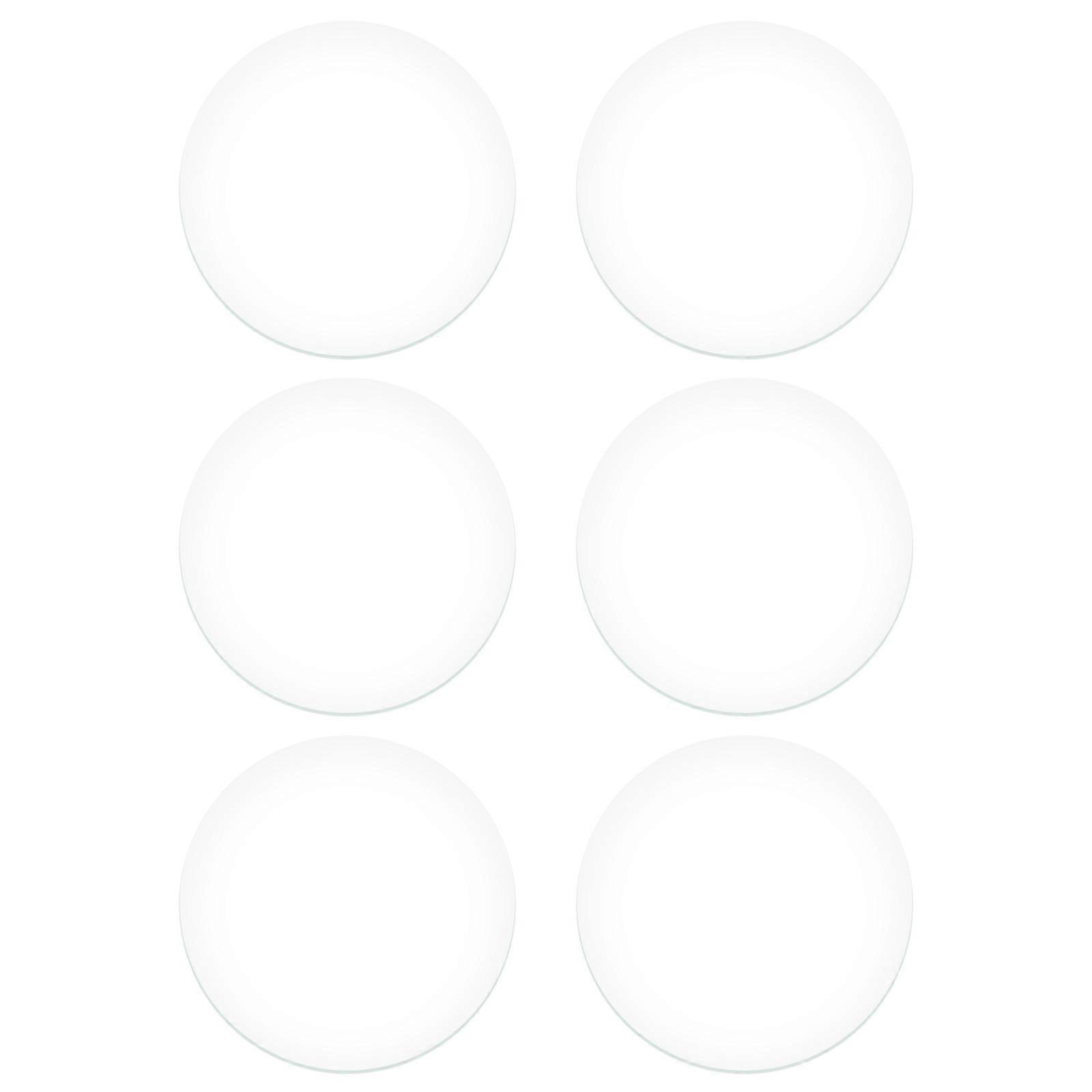Here's a polished and professional product description based on your input:
**6PCS Round Glass Lenses for Watch Repairs – Durable Replacement