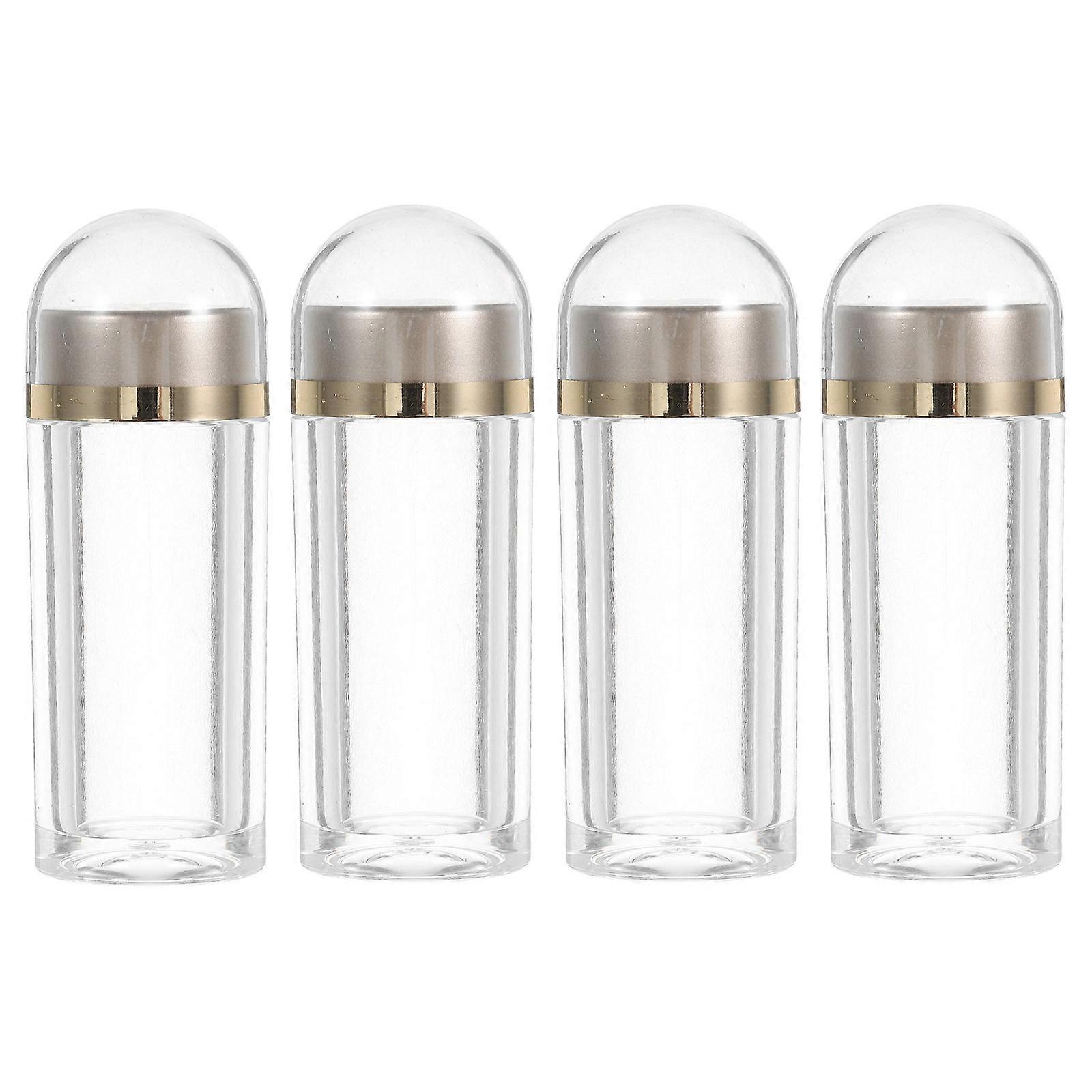 Sample Bottle Pill Storage Bottles Versatile Home Office Travel Use 12ml 4Pcs Storage