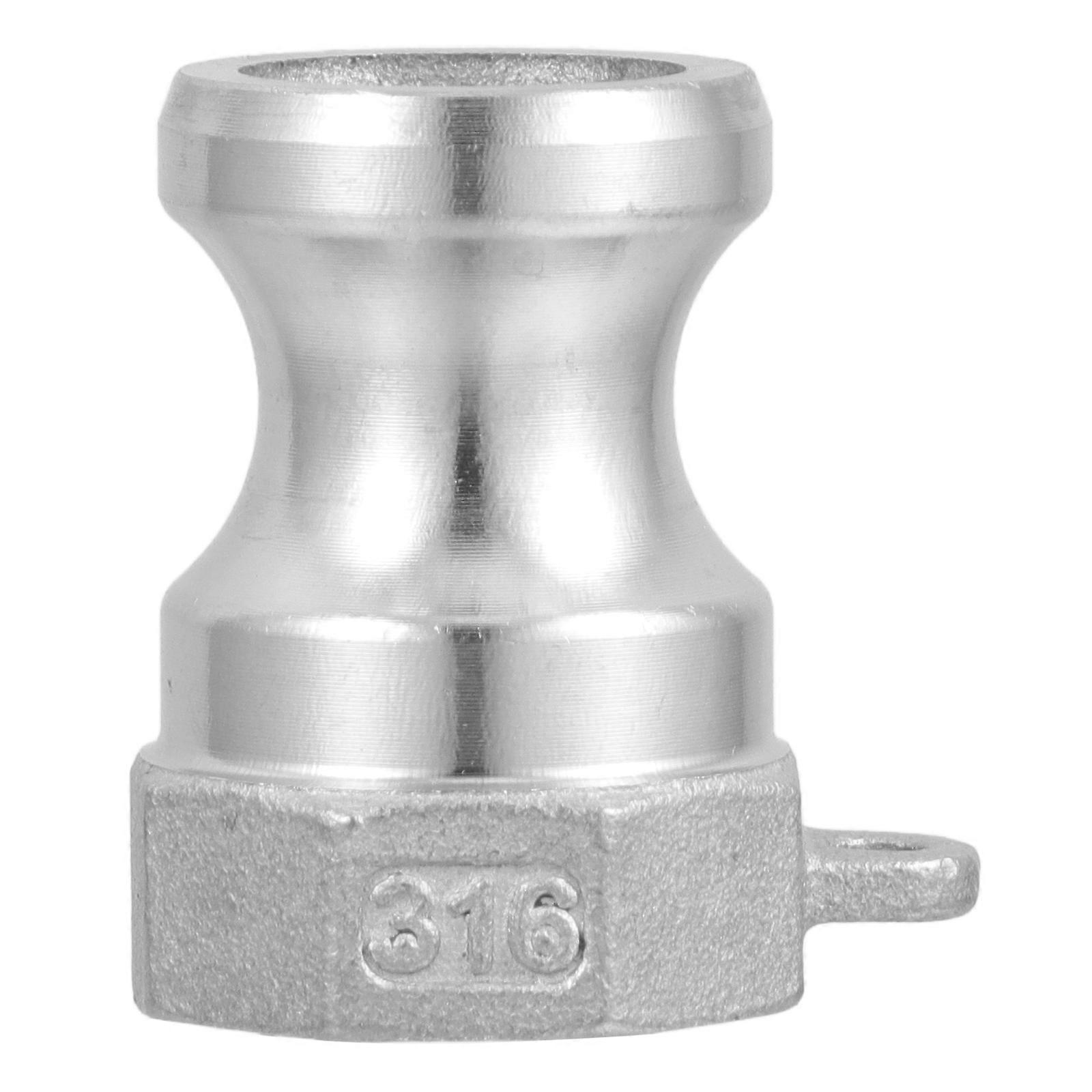 Hose Adapter Connector Quick Installation Industrial Use Dn15 Secure Connection 1Set