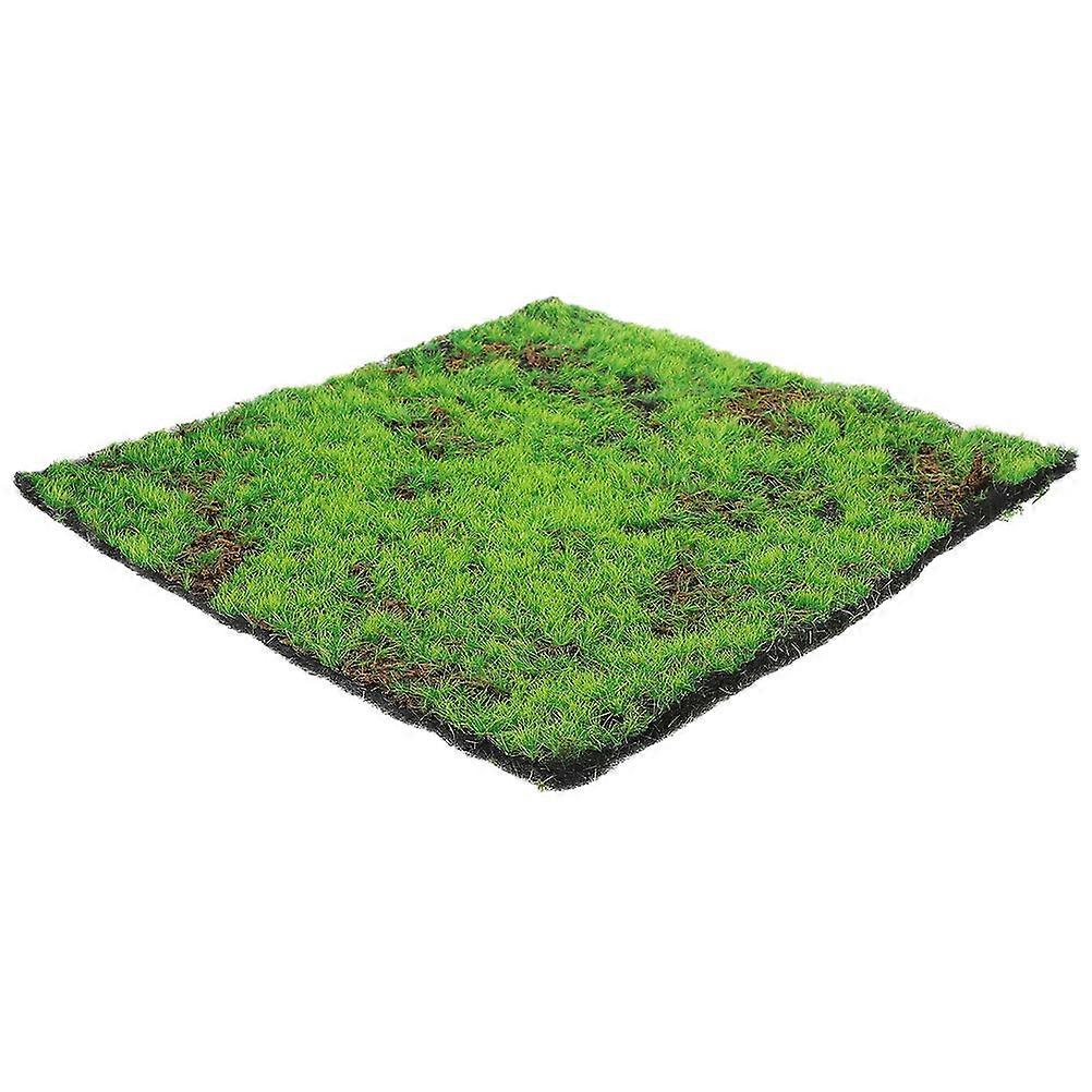 High Realism Artificial Grass Tiles for Crafts, Dollhouse & Miniature Garden Decor – Durable, Easy to Install Synthetic Turf Patch