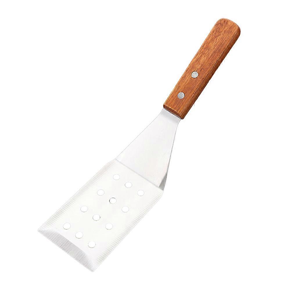 Wood Handle Spatula Kitchen Baking Tool Comfortable Design Modern 28.5x7x3cm 1Pcs