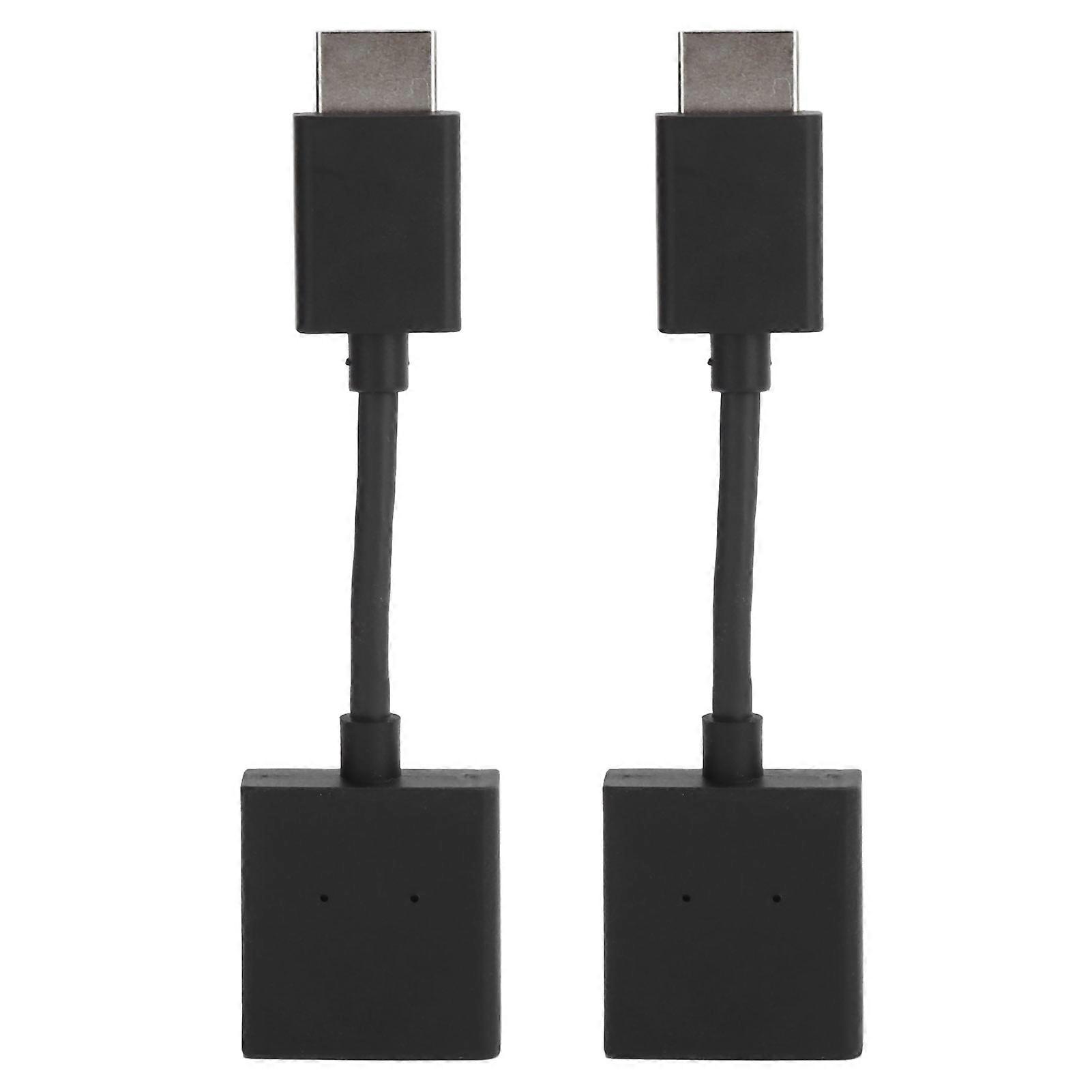 2pcs Male to Female Extension Cable, HD Multimedia Interface, Support 4K High Resolution