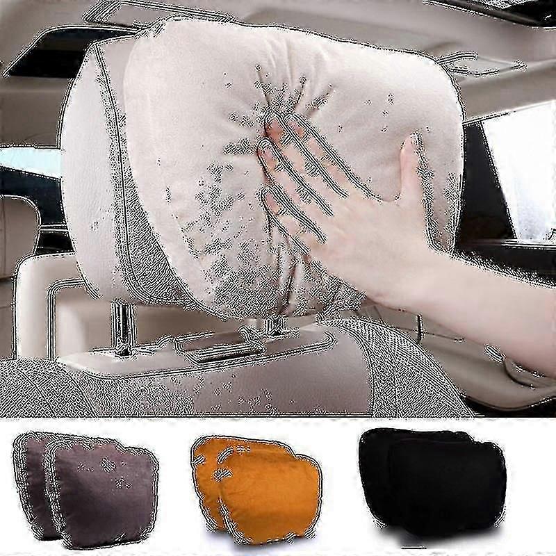 יוקרה איכות מושב לרכב כרית צוואר / עיצוב מייבאך S Class אולטרה רך Natrual משענת ראש לרכב צוואר תמיכה מושב אביזרים לרכב המתנה הטובה ביותר