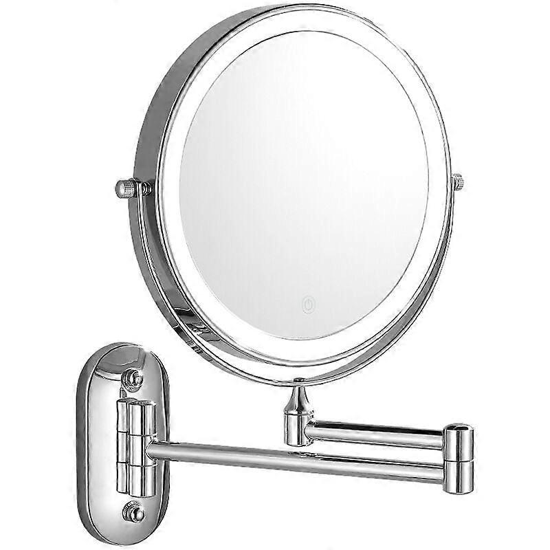 Wall Mounted Makeup Mirror, Wall Mounted Lighted Magnifying Mirror