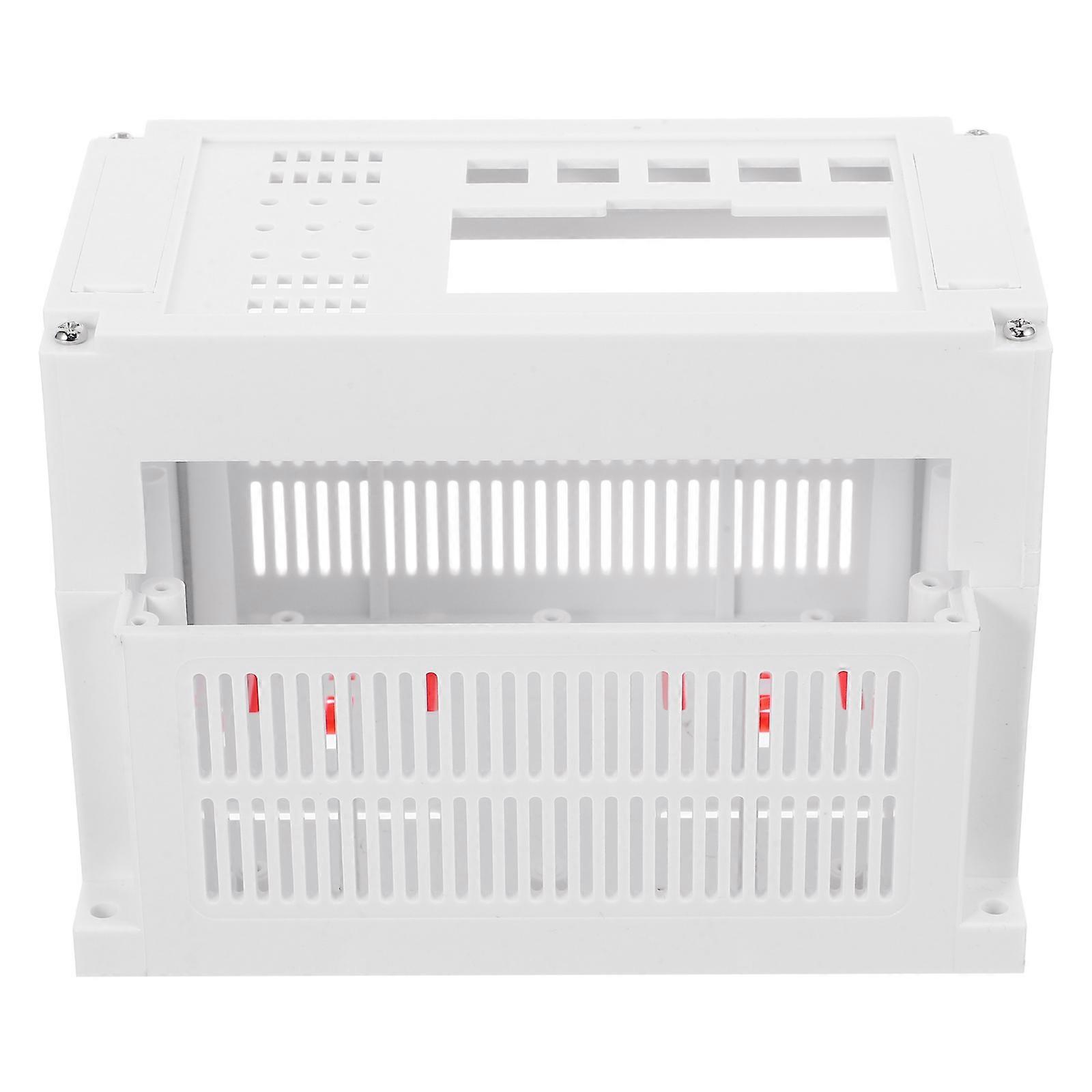 Durable Weatherproof Plastic Enclosure for Electronics Distribution Units – Spacious Design for PLC Power Monitoring Instruments and Easy Installation