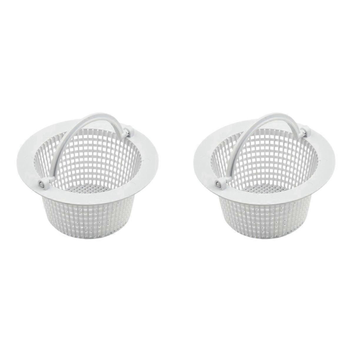 Wall Skimmer Basket with Handle Pool Filter Basket Pool Cleaner