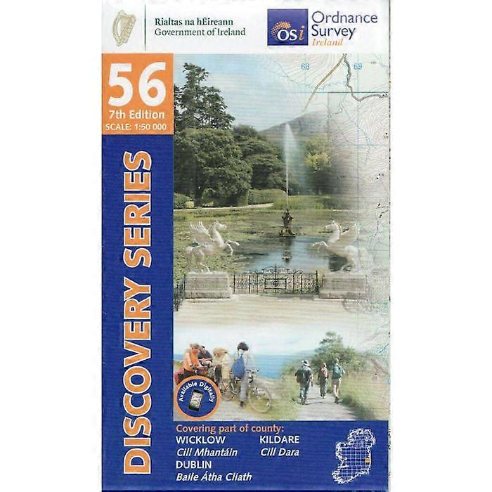 Irish Discovery Map 56, Wicklow, Dublin And Kildare