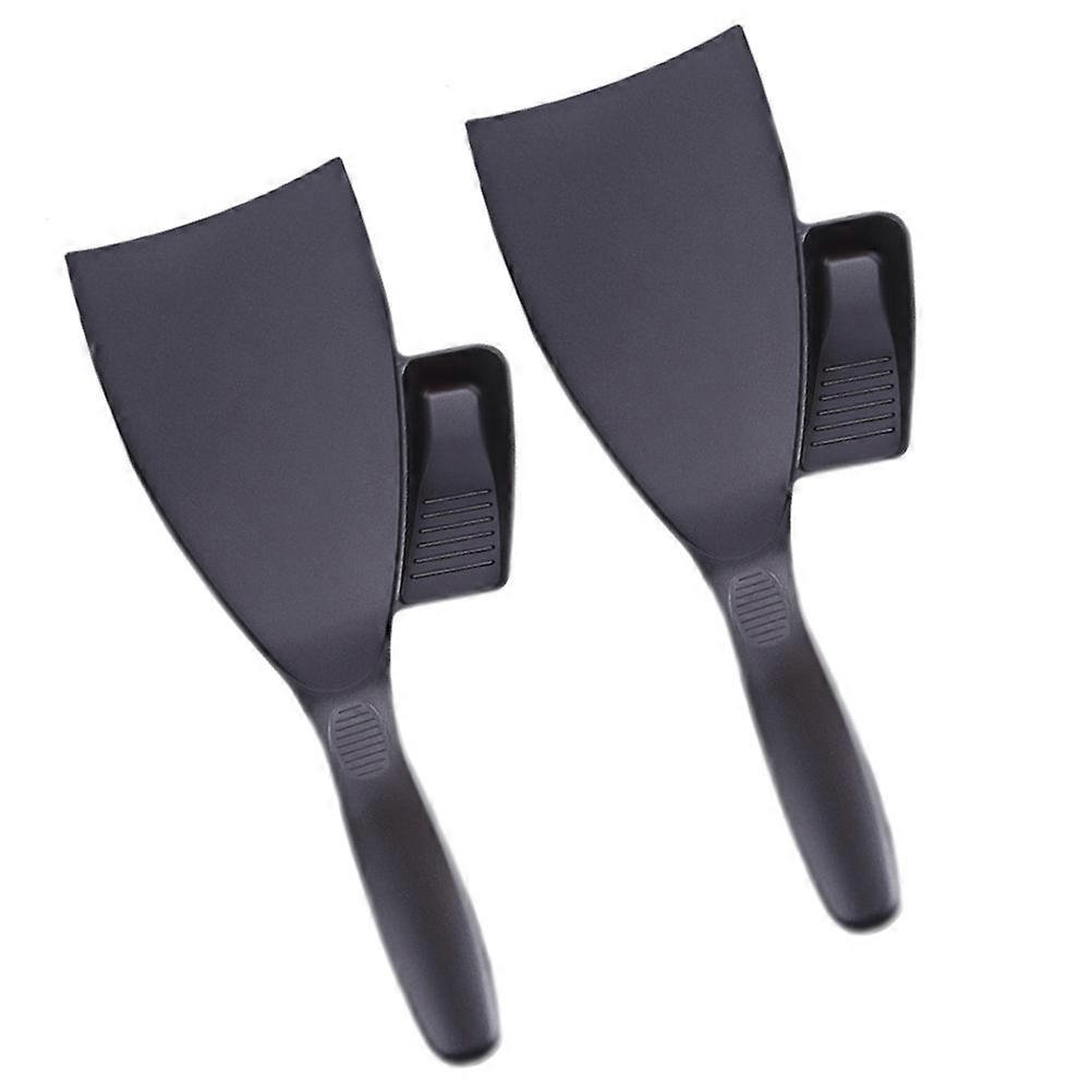 Hair Dye Highlighting Board with ABS Material for Stylists Black Color 2 Pieces