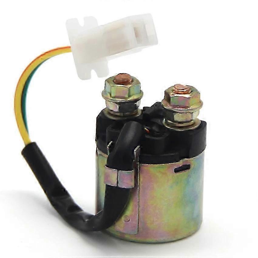 Starter Relay Solenoid Compatible with Certain Models for a Popular Brand Including TRX125, ATC200, TRX200, TRX300, and FourTrax 300