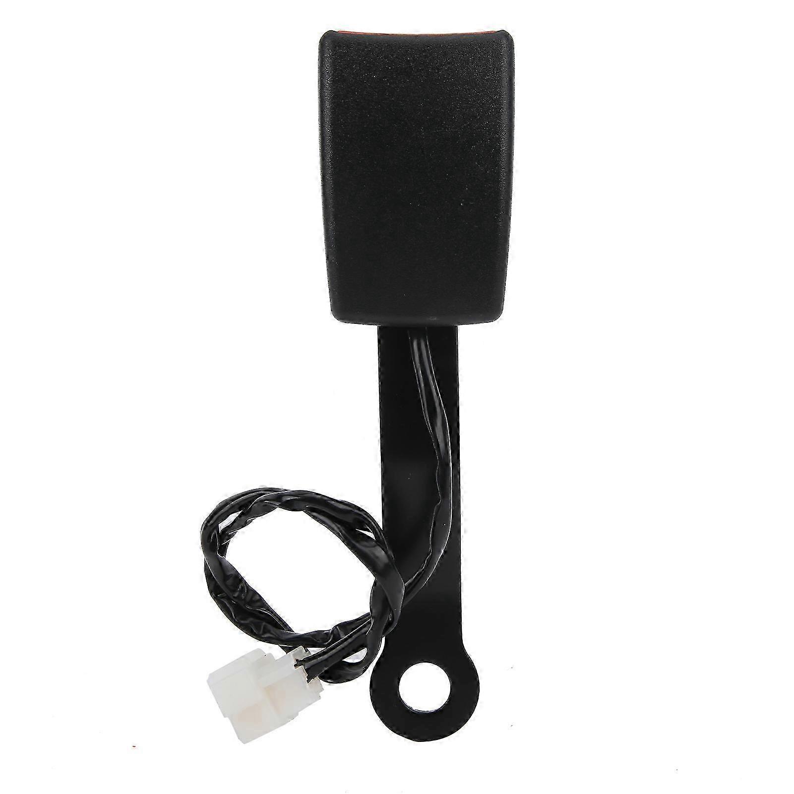 אבזם חגורת בטיחות 7.48 אינץ' עם חוט נגד דהייה פלדה מוסמך תחליף אוניברסלי לרכבים