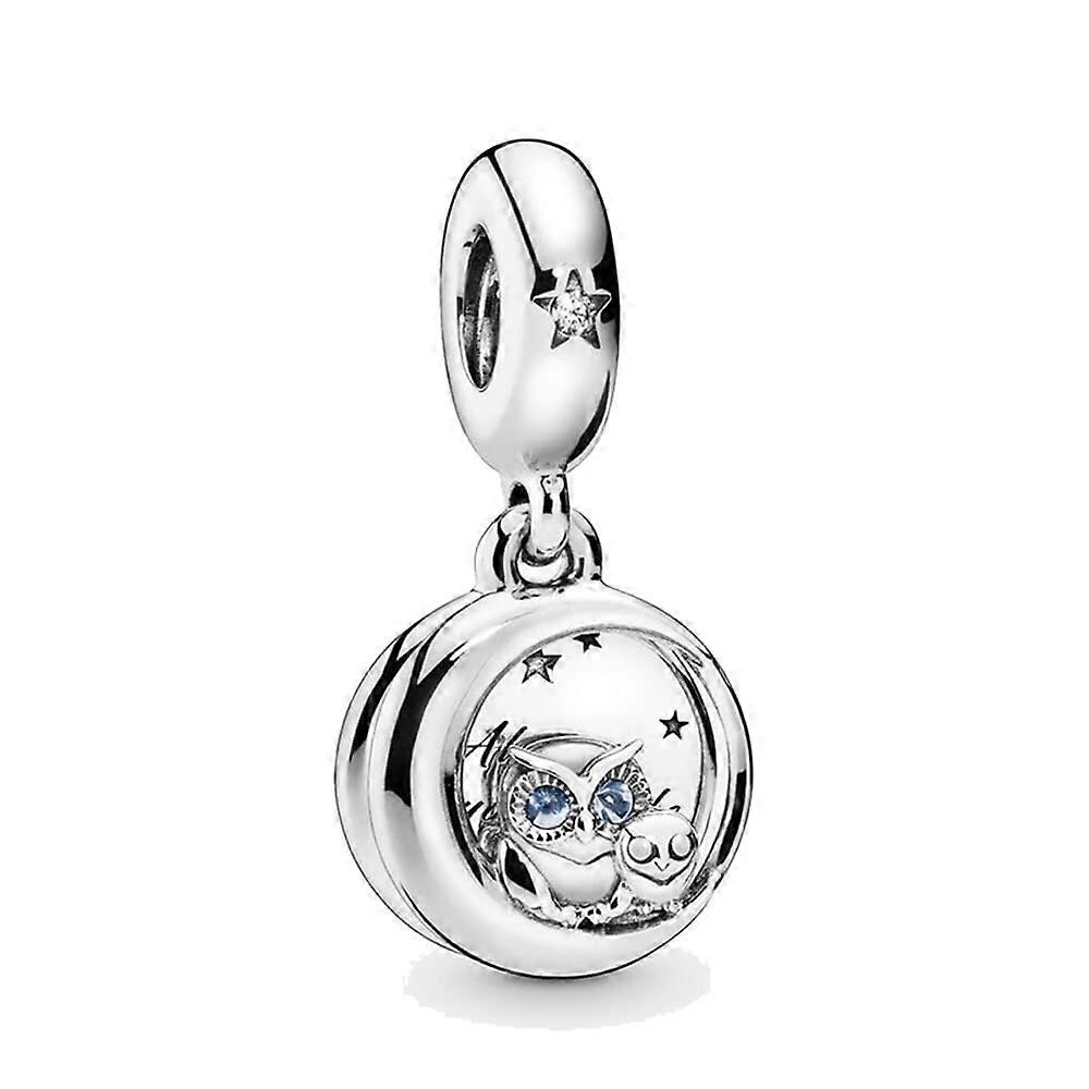 pearls, always by your side, owl pendant, suitable for bracelets, DIY jewelry making for women.