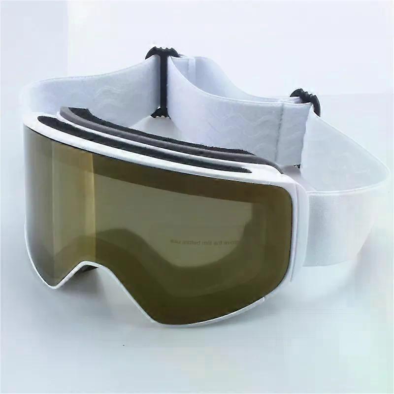 con Magnetic Lens Snow Goggles Double Layer Anti-Fog UV Protection for Skiing Snowboarding High-definition Clarity Unisex Skiing