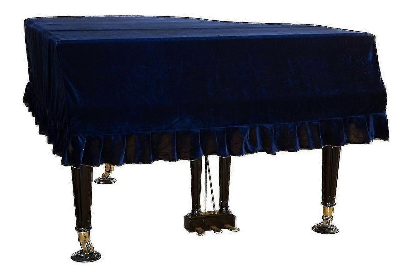 Osłona przeciwpyłowa fortepianu czerwona (210-220CM)