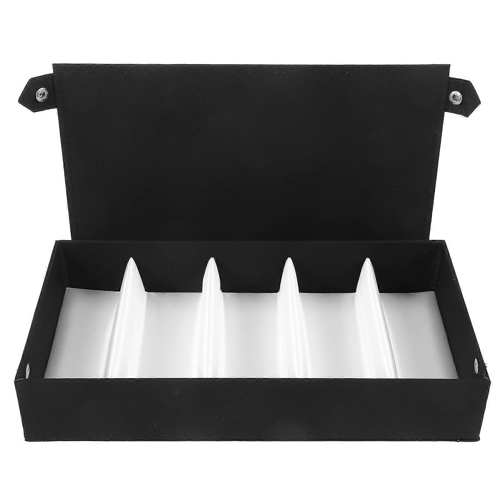 Eyeglass Organizer Rectangular Shape Delicate Style Dustproof Storage 32.50X17.50X6.20CM 1Pcs