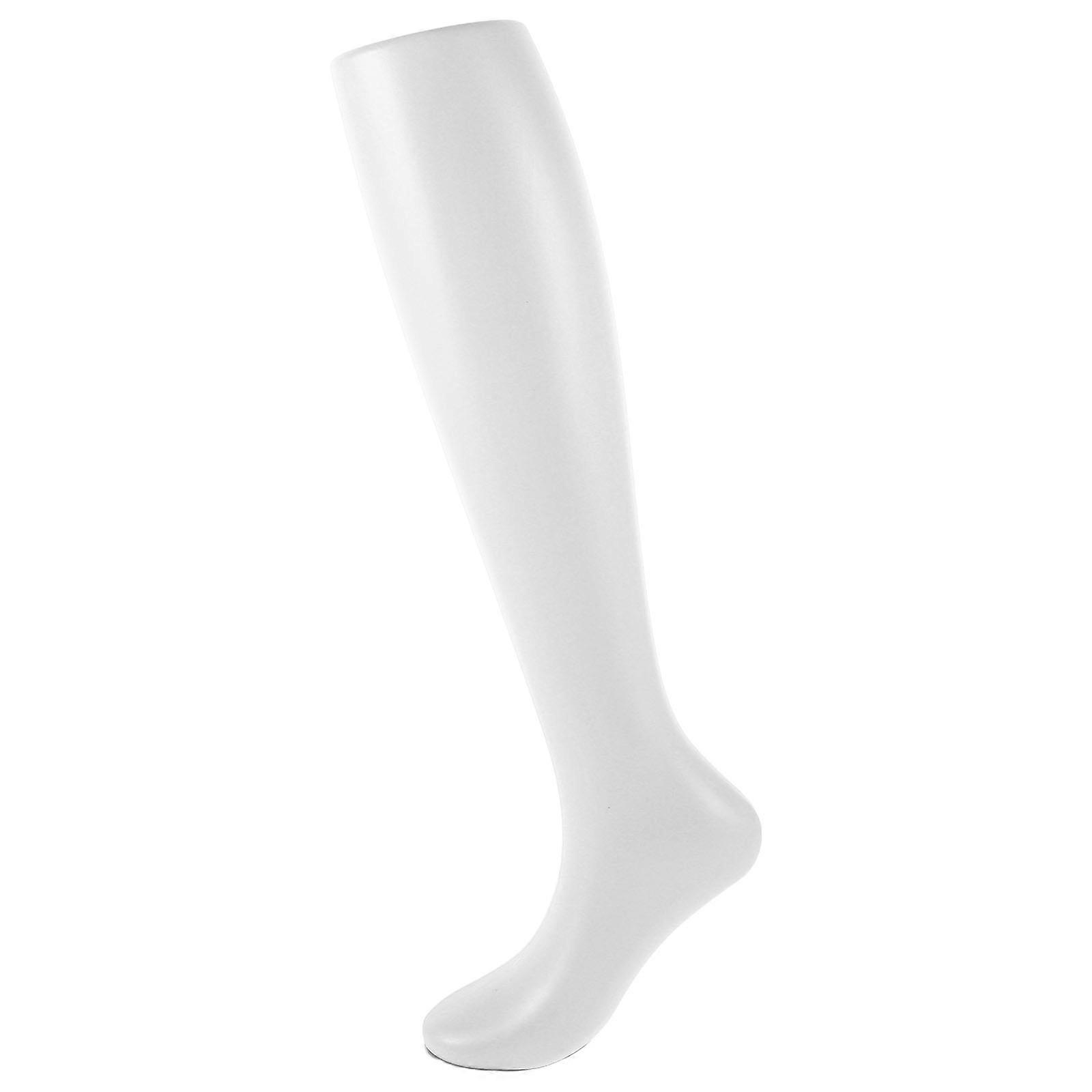 Retail Store Leg Mannequin Female Standing Leg Display Sock Display Foot Model Pe Plastic Material Stable Standing 1Set