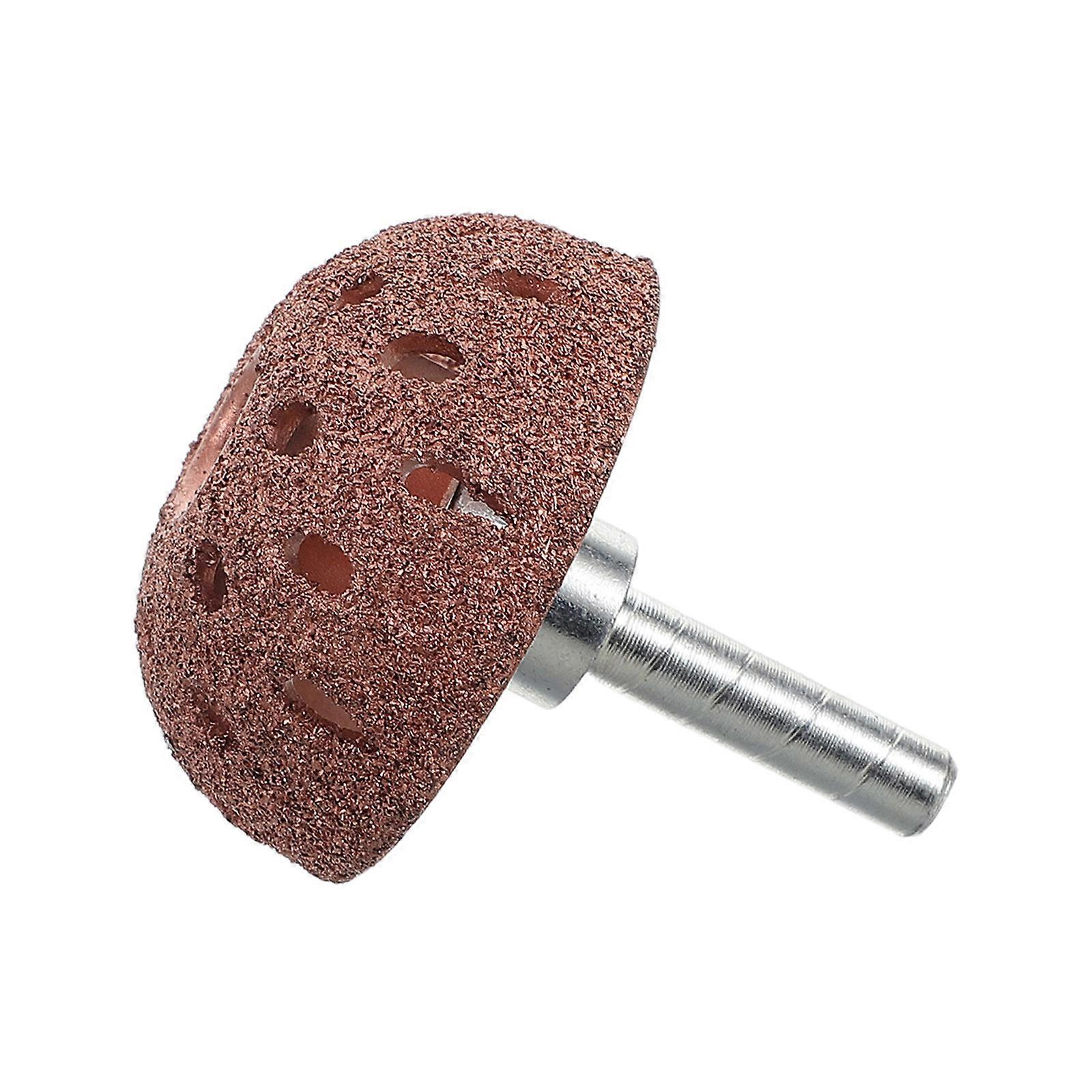 Vehicle Tire Buffer Wheel Brown 6.50X4.00X4.00CM Precision Repair Tool For Mechanics And Diy Enthusiasts 1Set