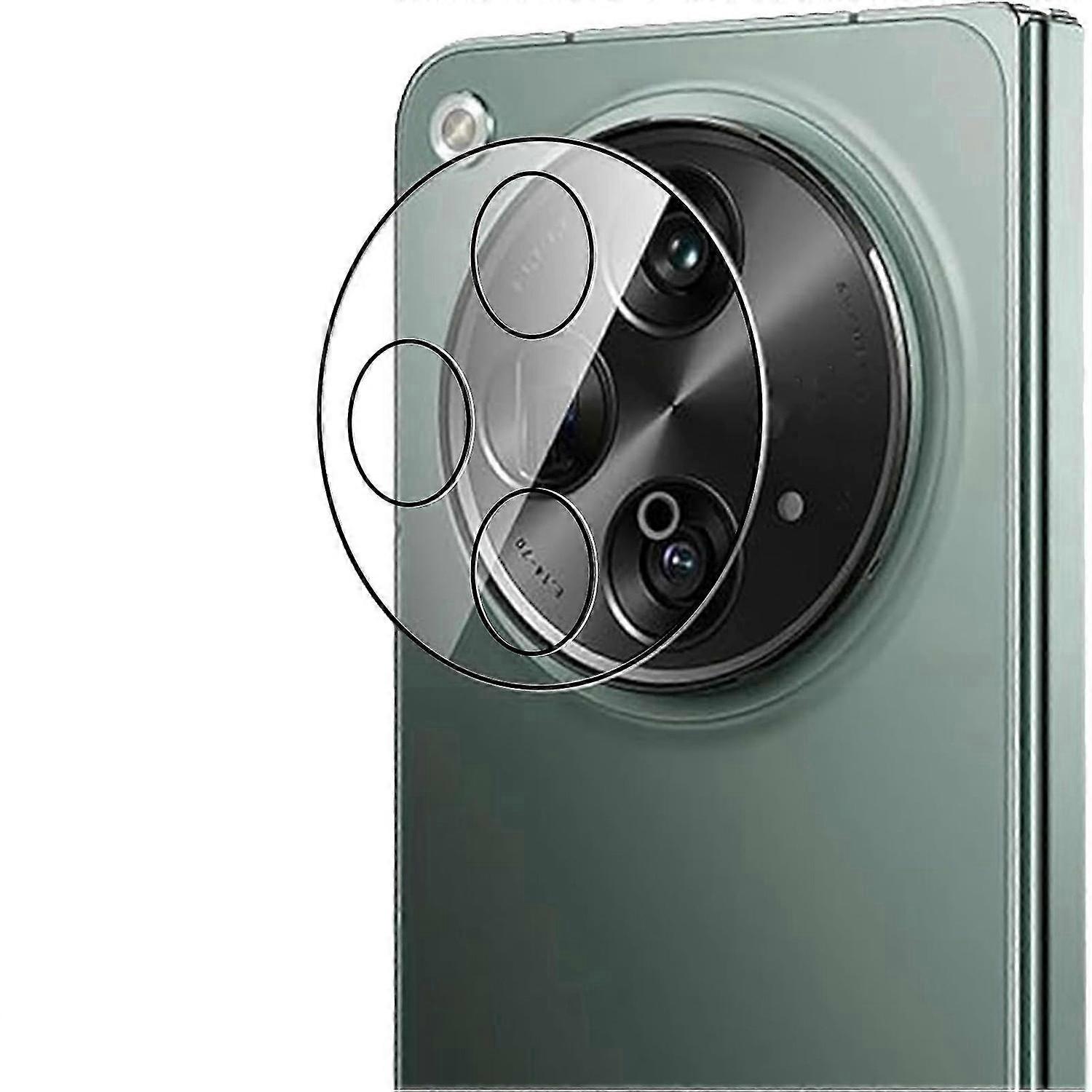 3pcs Camera Lens Protector for Oneplus Open, Oneplus Open Tempered Glass Camera Cover, NO Bubble Scr