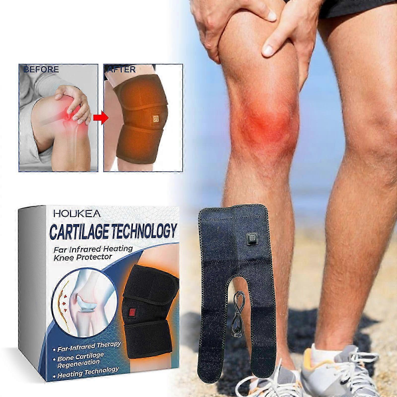 وسادة تسخين الركبة ، وسادات الركبة للتدفئة بالأشعة تحت الحمراء البعيدة ، دعم دعامة الركبة للتدفئة ، التفاف الركبة الساخن العلاج الحراري لتخفيف آلام تصلب الركبة ، التهاب المفاصل