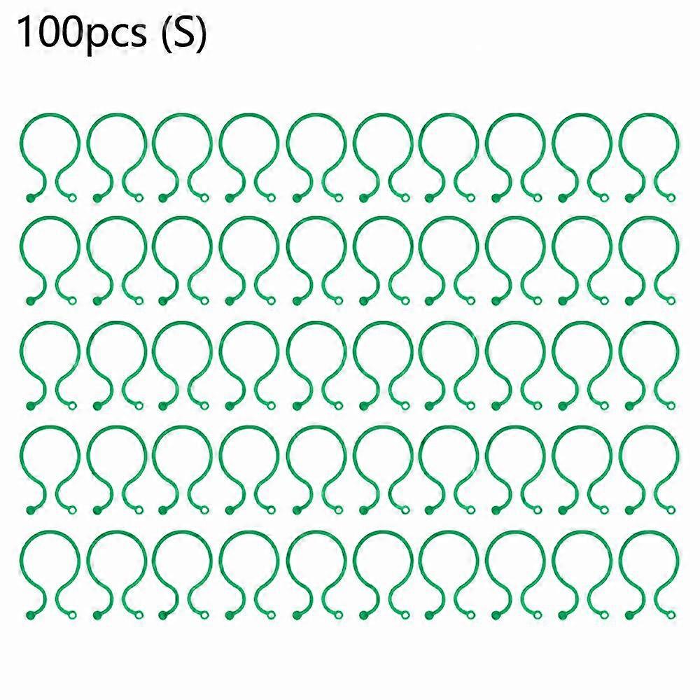 옥외 식물을 위한 100/200Pcs 식물 지지대, 등반을 위한 식물 클립