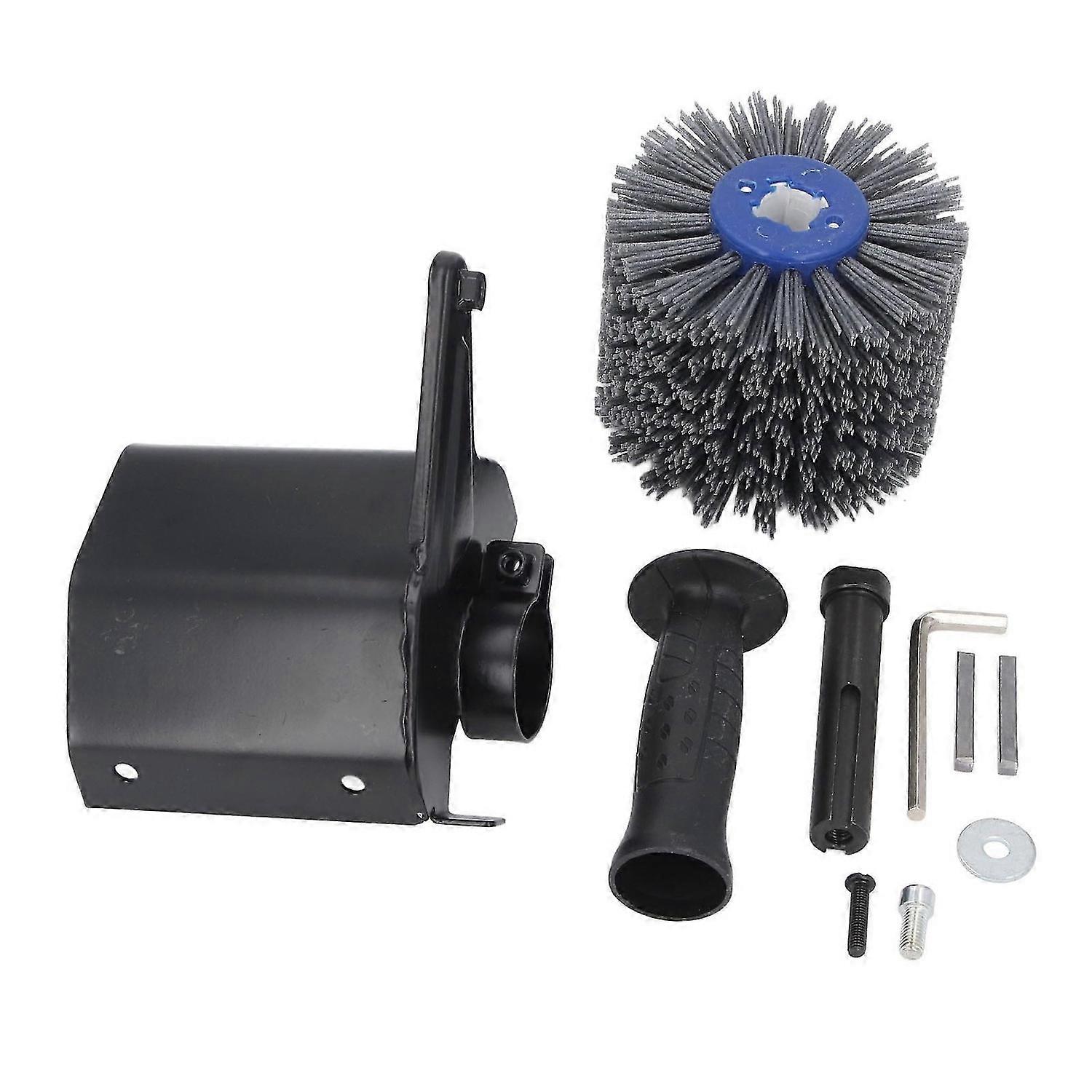 Angle Grinder Convert Polisher Accessories M14 Handheld Wire Drawing Attachment Multifunctional Polishing Tool Set