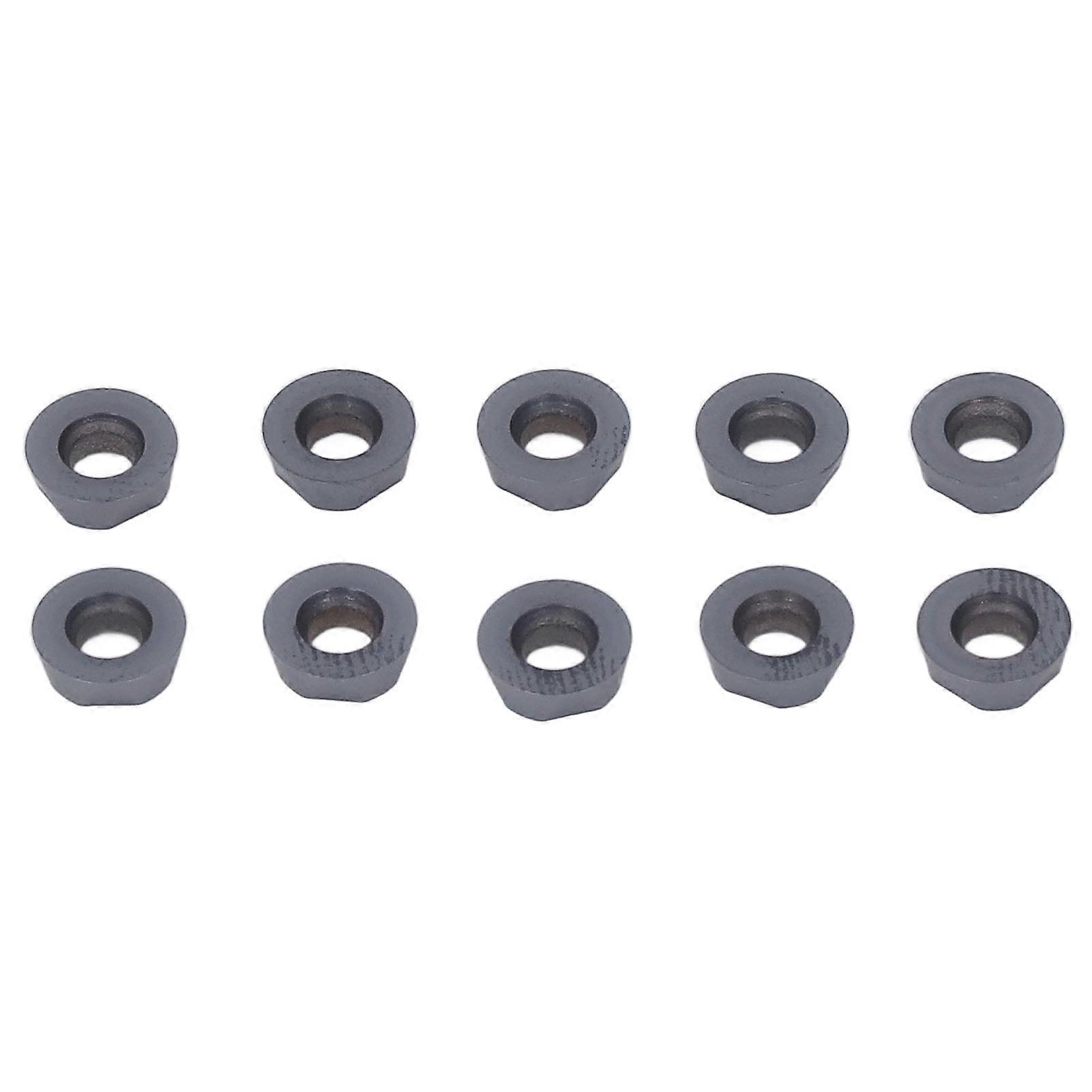 10Pcs CNC Milling Inserts Coated Carbide Blades Lathe Clamping Tools for Metal Processing