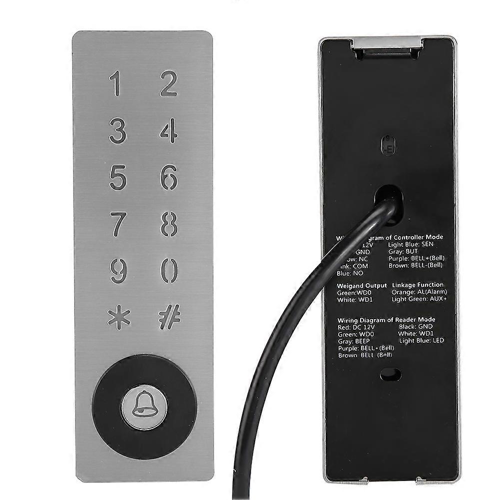 R372 Metal Waterproof Home Wiegand Card Password Door Entry Access Control MachineIC