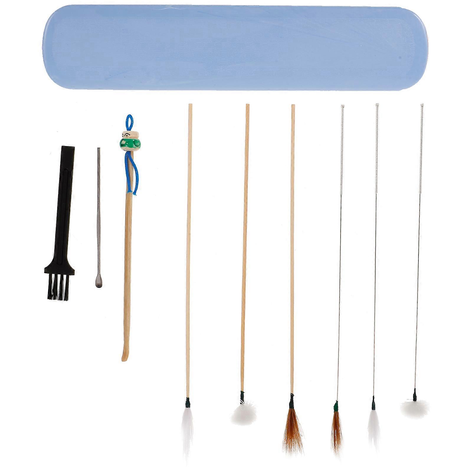 Ear Cleaning Kit Wax Removal Set with Spoons & Sticks, Portable Lightweight Design for Home and Travel Use