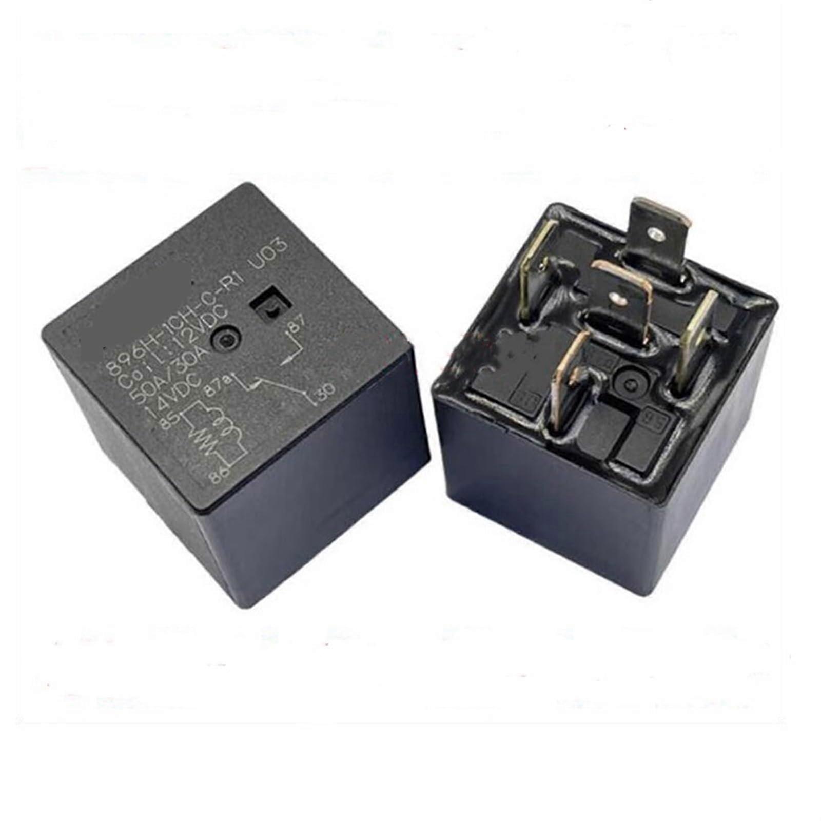 896H-1CH-C-R1 Relay 12VDC 50A 5PIN U03 Size 5PCS for Automotive and Industrial Applications
