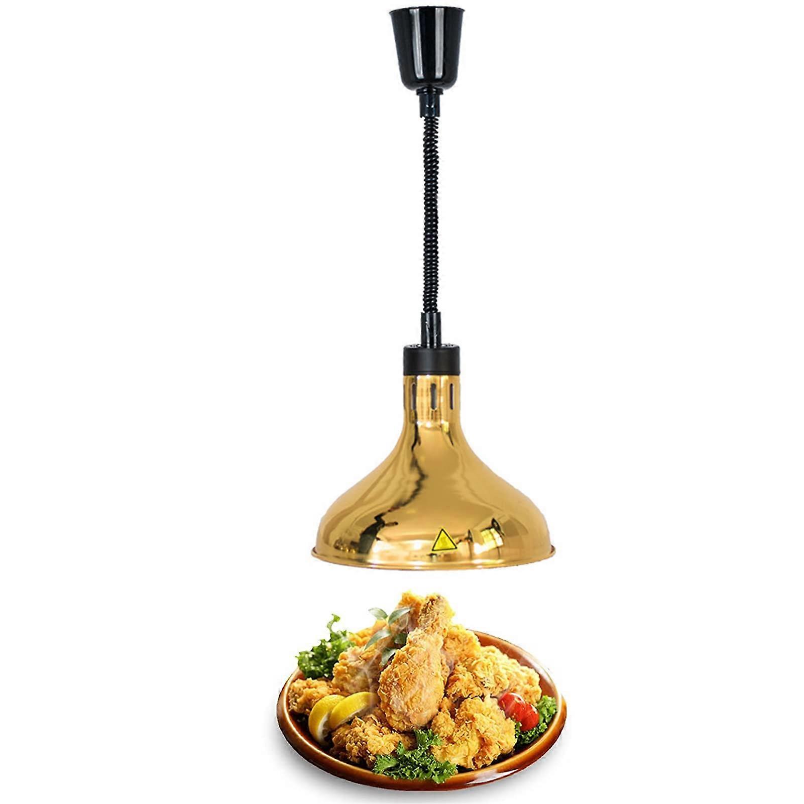 Stabilize 250 Watt Food Warmer Buffet Food Heater Light Commercial Frying Pizza Diameter 29 cm