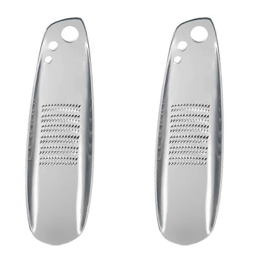 Garlic Masher Vegetable Chopper Manual Home and Kitchen 16x4.3cm 2Pack