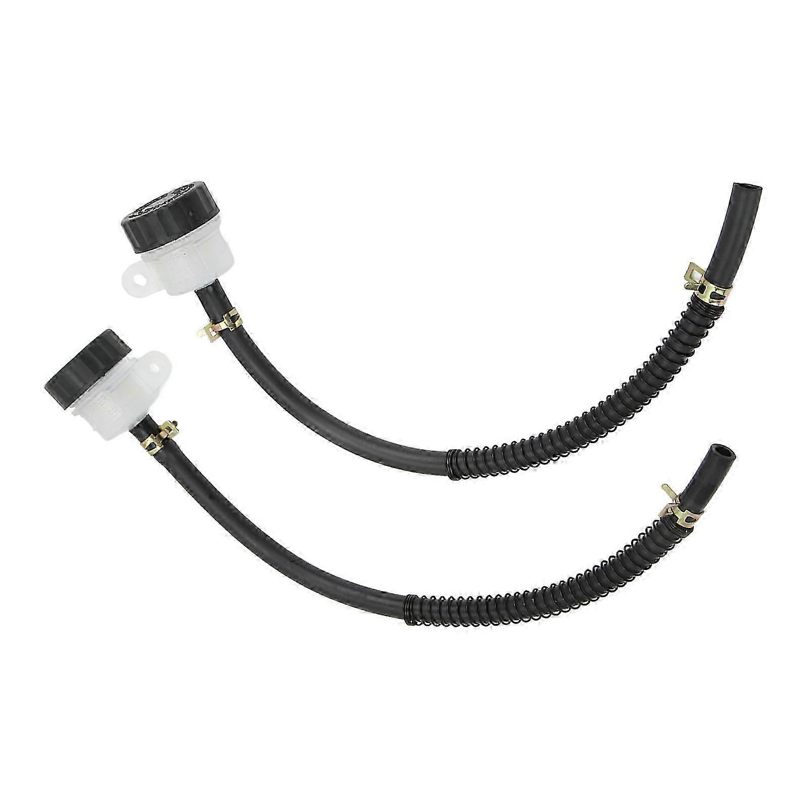 1 Pair Universal Motorcycle Front Brake Fluid Reservoir for ATV Dirt Pit Bike