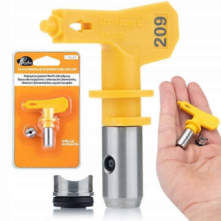Rosfix Spray Spray Nozzle Ultra Model 209 – Spray Width 10 cm | Compatible with Graco, Wagner, Titan