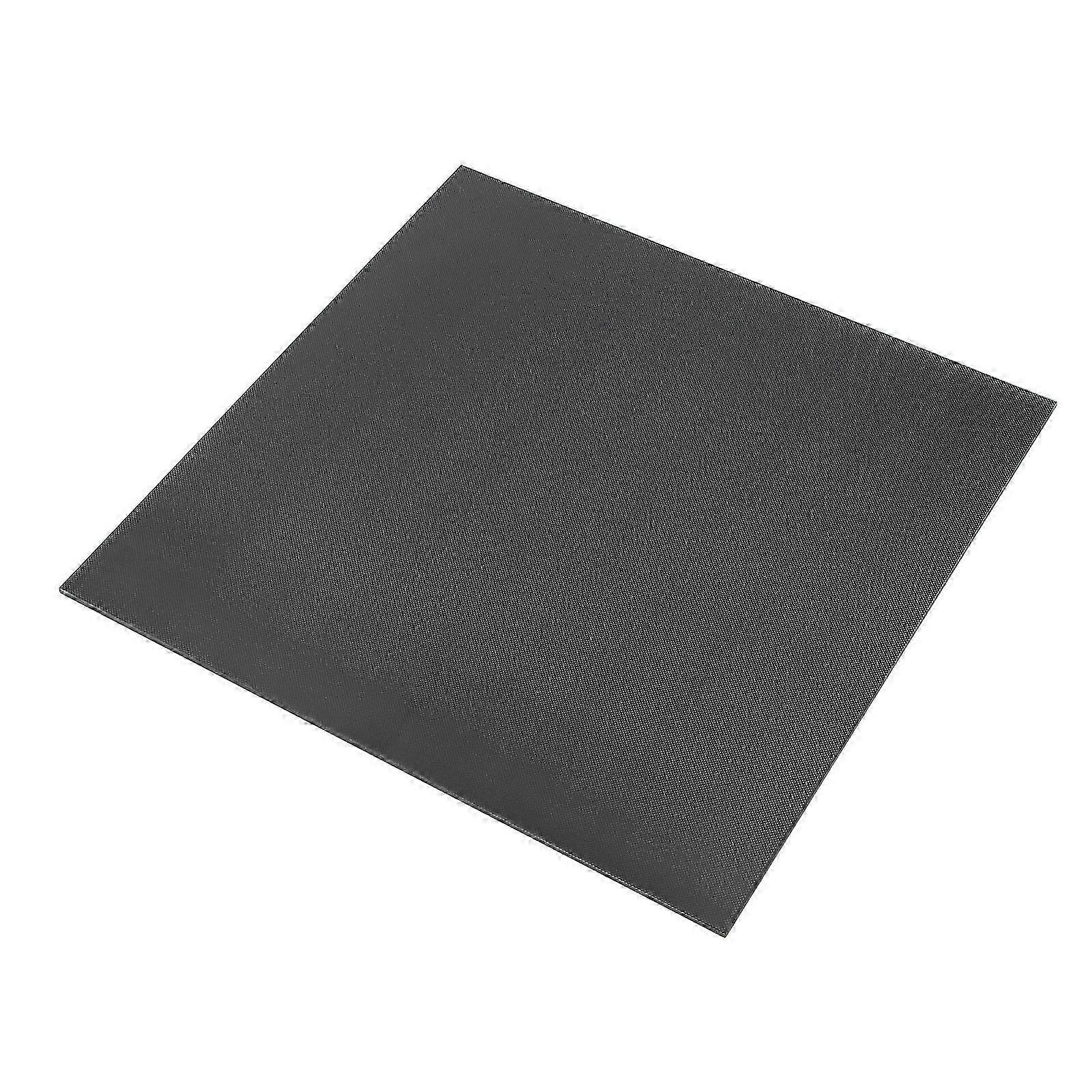 3D Printer Glass Build Plate 377x370x4mm with Micro Porous Coating - Special Printing Platform for Ender 5 Plus & Enhanced Adhesion