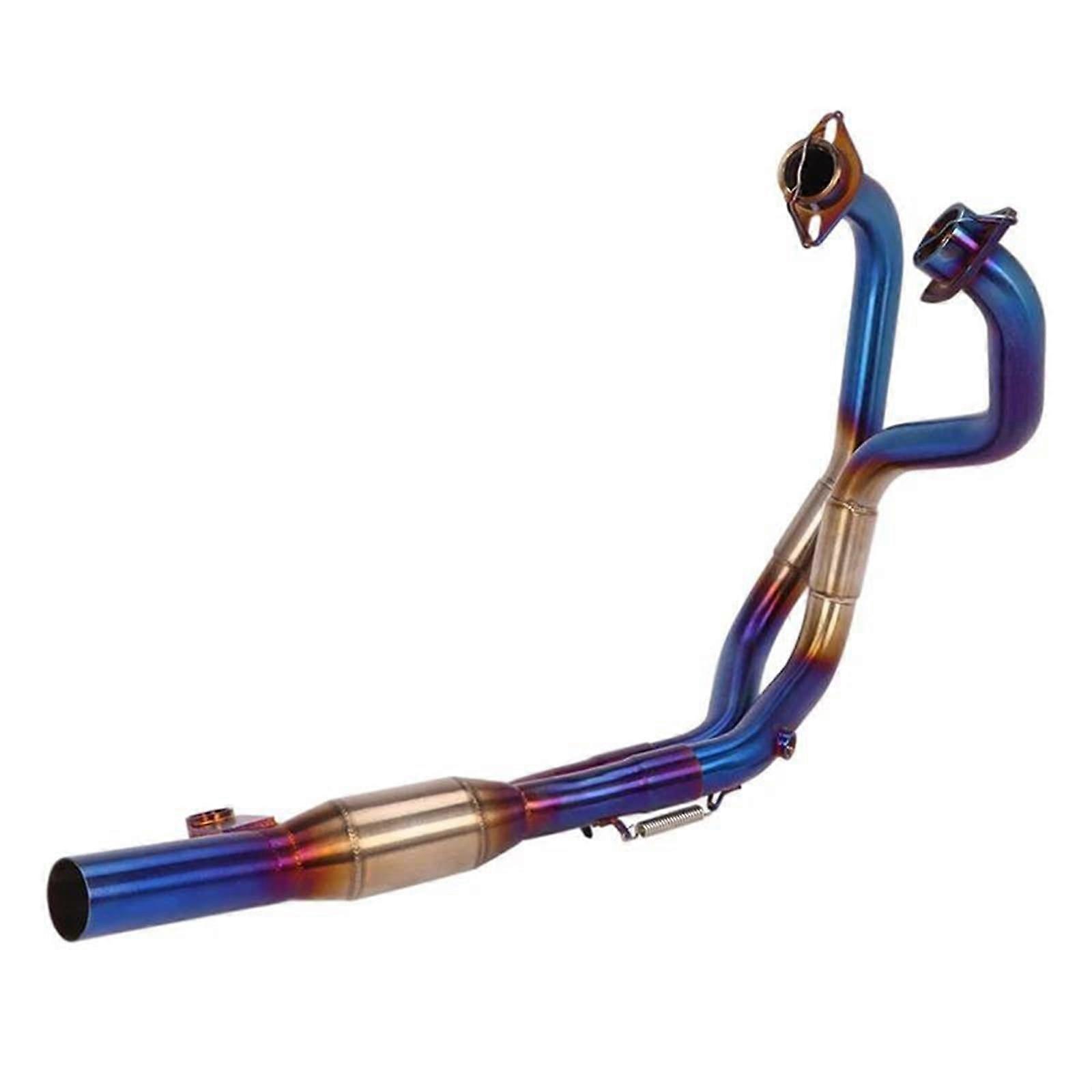Motorcycle Silencer Suzuki GSX250R GSX250 DL250 2016-2022 Exhaust Complete System Modified Front Connection Pipe Blue