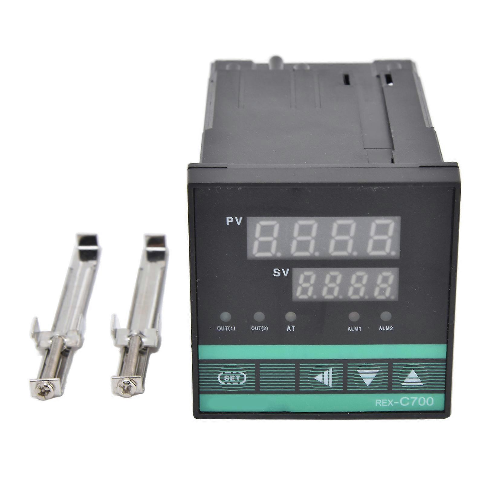 PID Temperature Controller Intelligent Digital Thermostat K Type REXC700FK02MxAN AC220V