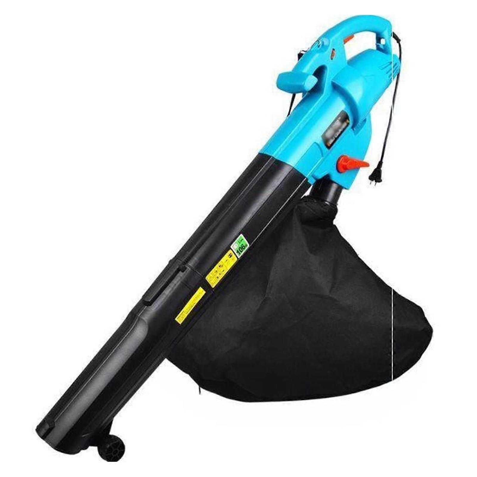 Electric Leaf Blower 2 in 1, 3000W Vacuum Collector and Shredder for Garden Cleanup, Lightweight and Durable Design
